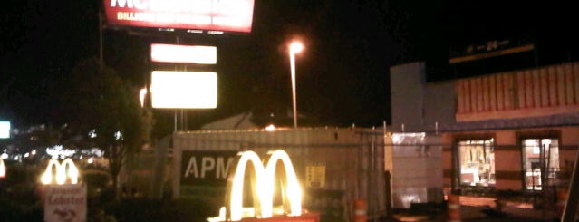 McDonald's is one of Lieux qui ont plu à Rick.
