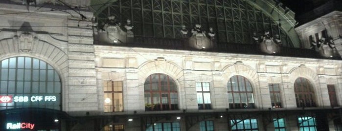 Basel SBB Railway Station is one of Train Stations Visited.