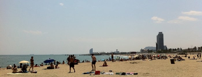 Bogatell Beach is one of Landmarks / Los clásicos en Barcelona.