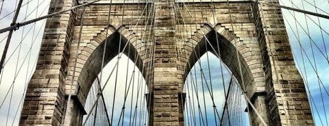 Brooklyn Bridge is one of New York.