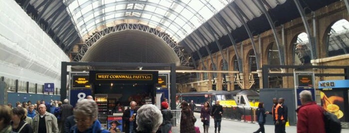 London King's Cross Railway Station (KGX) is one of Top 10 places to try this season.