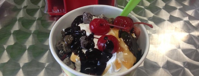 CherryBerry Yogurt Bar is one of favorite places.