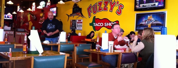 Fuzzy's Taco Shop is one of Foursquare - Best of Dallas.