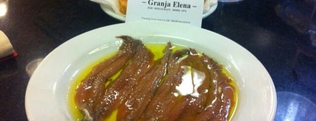 Granja Elena is one of Barcelona Top 101 Restaurants.