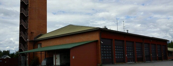 Kangasalan Aluepaloasema is one of Police and Fire Station.