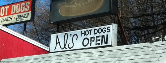 Al's Hot Dogs is one of Favorite Food.