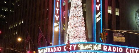 Radio City Music Hall is one of NYC.