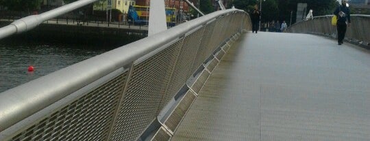 Sean O'Casey Bridge is one of Dublin Bridges - I ponti di Dublino.
