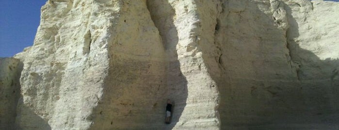 Monument Rocks is one of Places to See - Kansas.