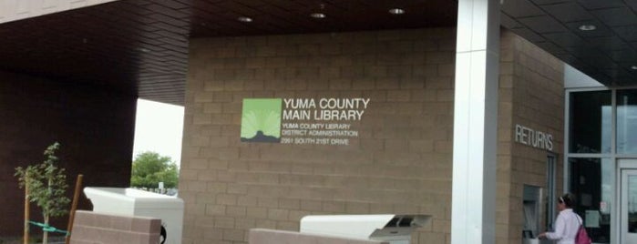 Yuma Main Library is one of places I've been & loved.