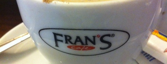 Fran's Café is one of Orte, die Marcello Pereira gefallen.