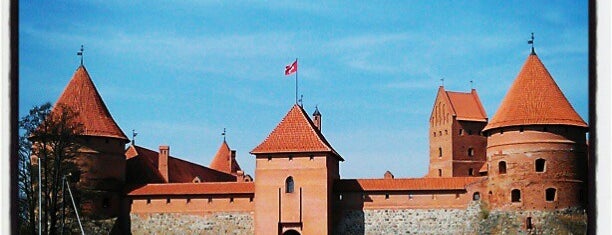 Trakai Island Castle is one of Vilnius, Lithuania 2014.