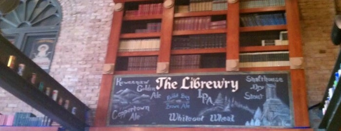 Library Restaurant and Brewery is one of Keweenaw.