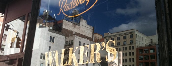 Walker's is one of The 15 Best Places for Dirty Martinis in Tribeca, New York.