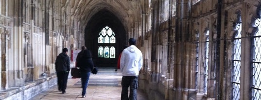 Gloucester Cathedral is one of Harry Potter locations.