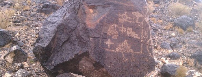 Petroglyph National Monument is one of Duke City Badge!.