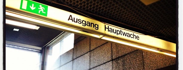 Hauptwache is one of Frankfurt am Main....