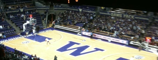 Alaska Airlines Arena is one of Pac-12 Basketball.