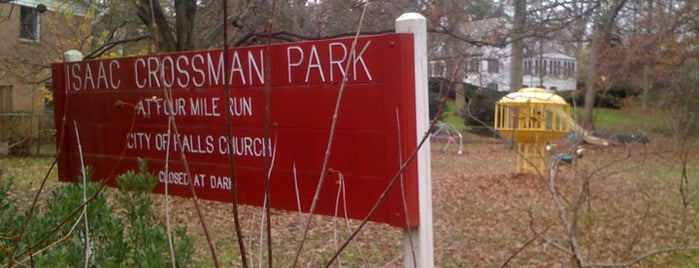 Isaac Crossman Park is one of Four Mile Run Trail.