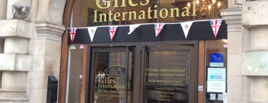 St Giles International is one of Tempat yang Disukai Helen.