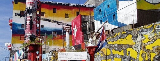 Callejón de Hamel is one of Cuba.