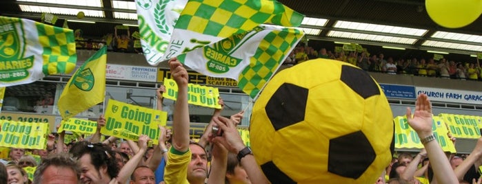 Carrow Road is one of Sports....