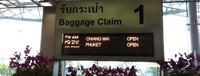 Domestic Baggage Claim Area is one of BKKediting.