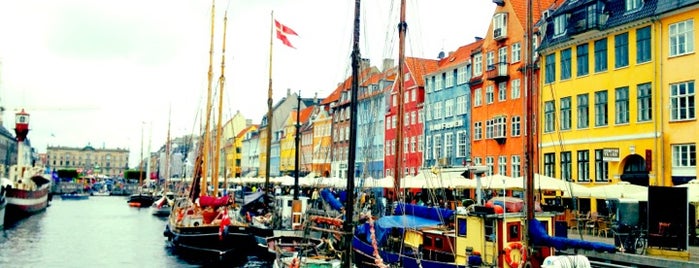 Nyhavn is one of Kodanie.