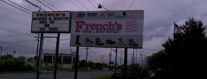 French's Shoes and Boots is one of Mikeさんのお気に入りスポット.