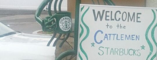 Starbucks is one of Orte, die Bev gefallen.