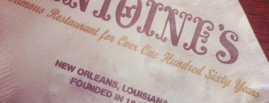 Antoine's Restaurant is one of New Orleans.