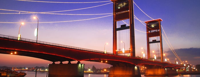 Ampera Bridge is one of The Wonders of Indonesia.