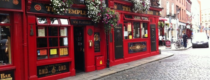 Temple Bar Square is one of Dublin.