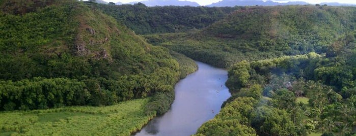 Wailua River is one of Explore Hawaii =).