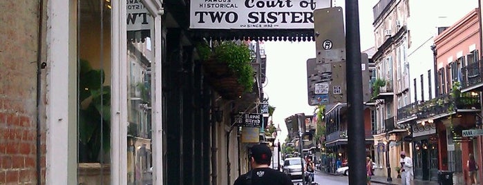 The Court of Two Sisters is one of New Orleans List.