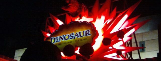 Dinosaur is one of Disney World/Islands of Adventure.