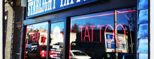Starlight Tattoo - Belleville is one of Tattoo Parlor Checked Out.