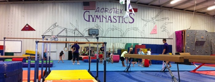 AcroTex Gymnastics is one of Lieux qui ont plu à Colleen.