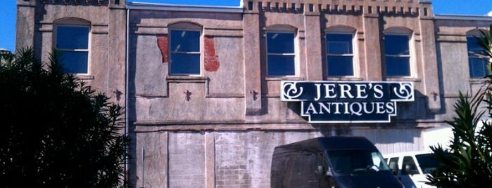 Jere's Antiques is one of Savannah.