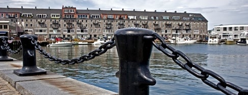 Lewis Wharf is one of IWalked Boston's North End (Self-guided tour).