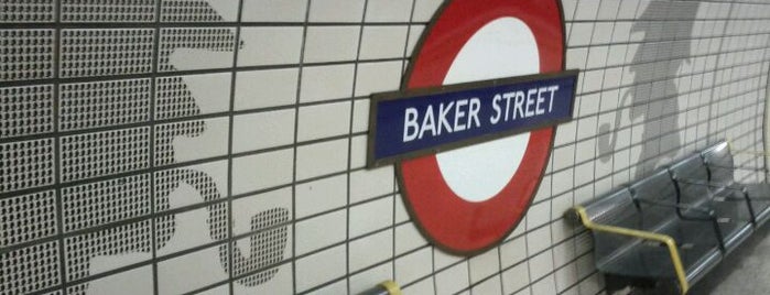 Baker Street London Underground Station is one of Places to Visit in London.