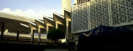 Masjid Negara Malaysia is one of Kuala Lumpur #4sqCities.