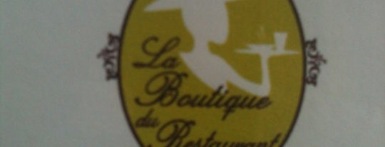 La Boutique Du Restaurant is one of Restaurantes.