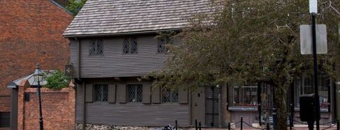 Paul Revere House is one of IWalked Boston's North End (Self-guided tour).