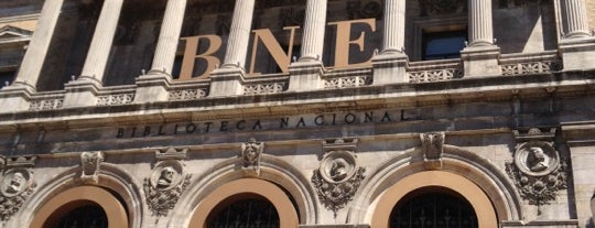 Biblioteca Nacional de España is one of Madrid.