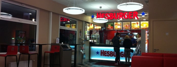 Hesburger is one of Kur var paēst Rīgā jebkurā diennakts laikā?.