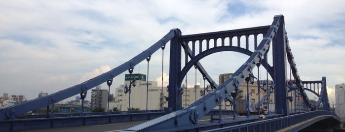 Kiyosu Bridge is one of 歴史的建造物(Tokyo).