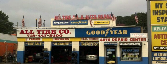 All Tire & Service is one of Lizzie 님이 좋아한 장소.