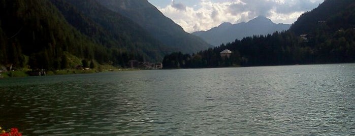 Lago Di Alleghe is one of Super Dolomiti Ski Area - Italy.