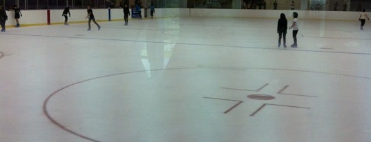 The Rink is one of le 4sq with Donald :].